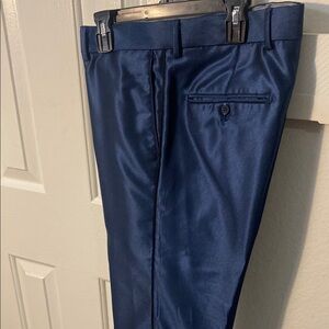 Men's Blue Dress Pants